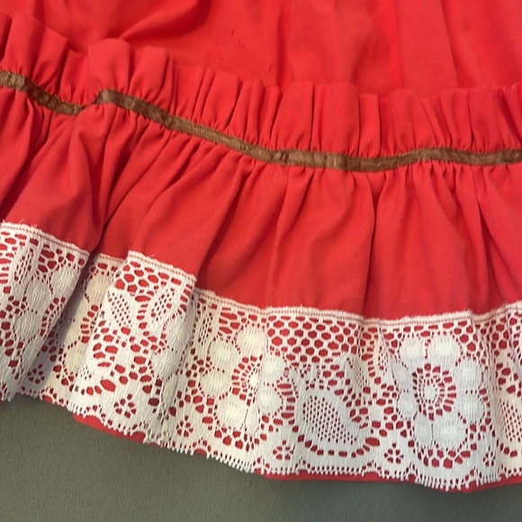 FOLKLORIC BEAUTIFULL Ruffled Girls DRESS - Picture 3 of 13